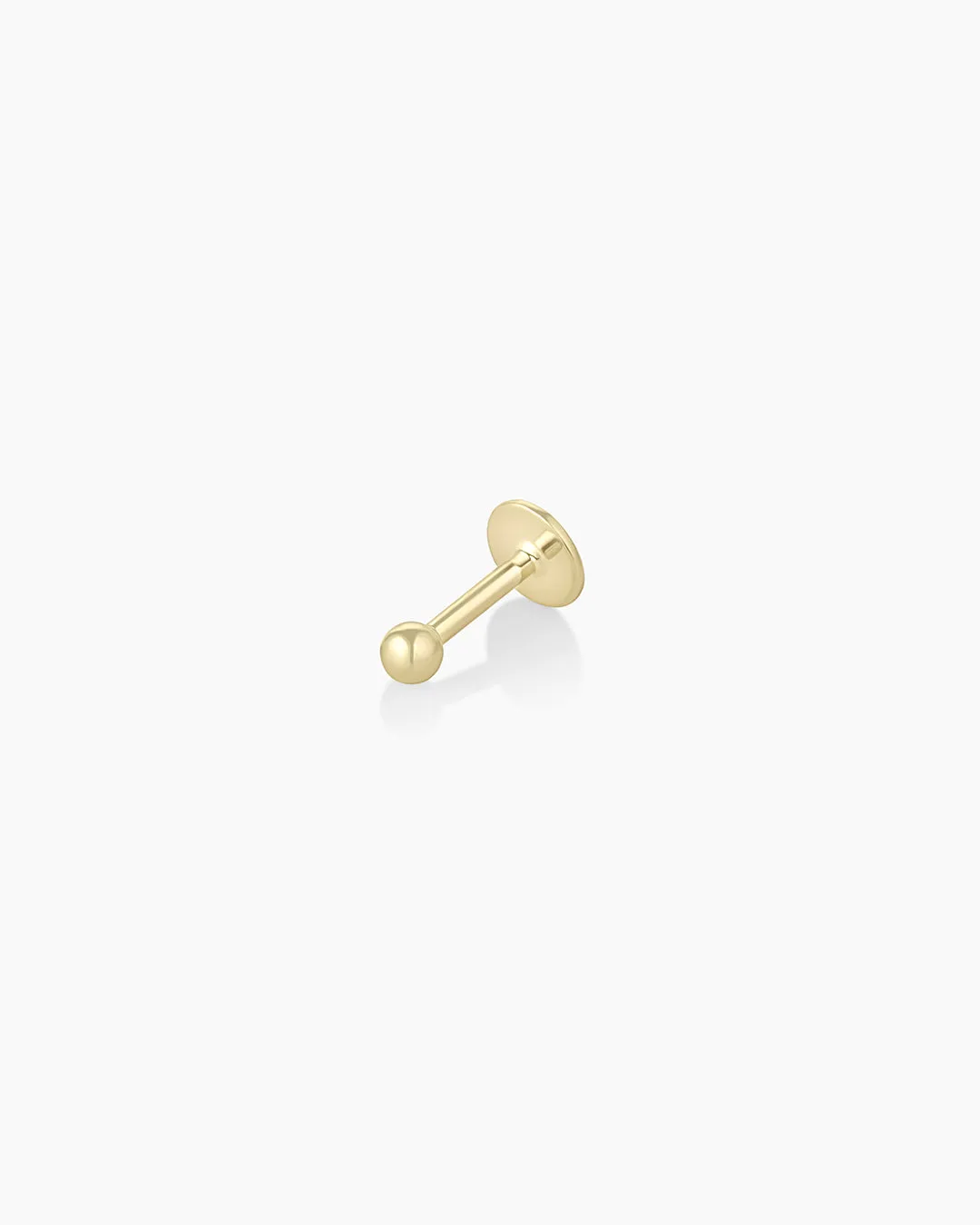 14k Gold Newport Flat Back Studs