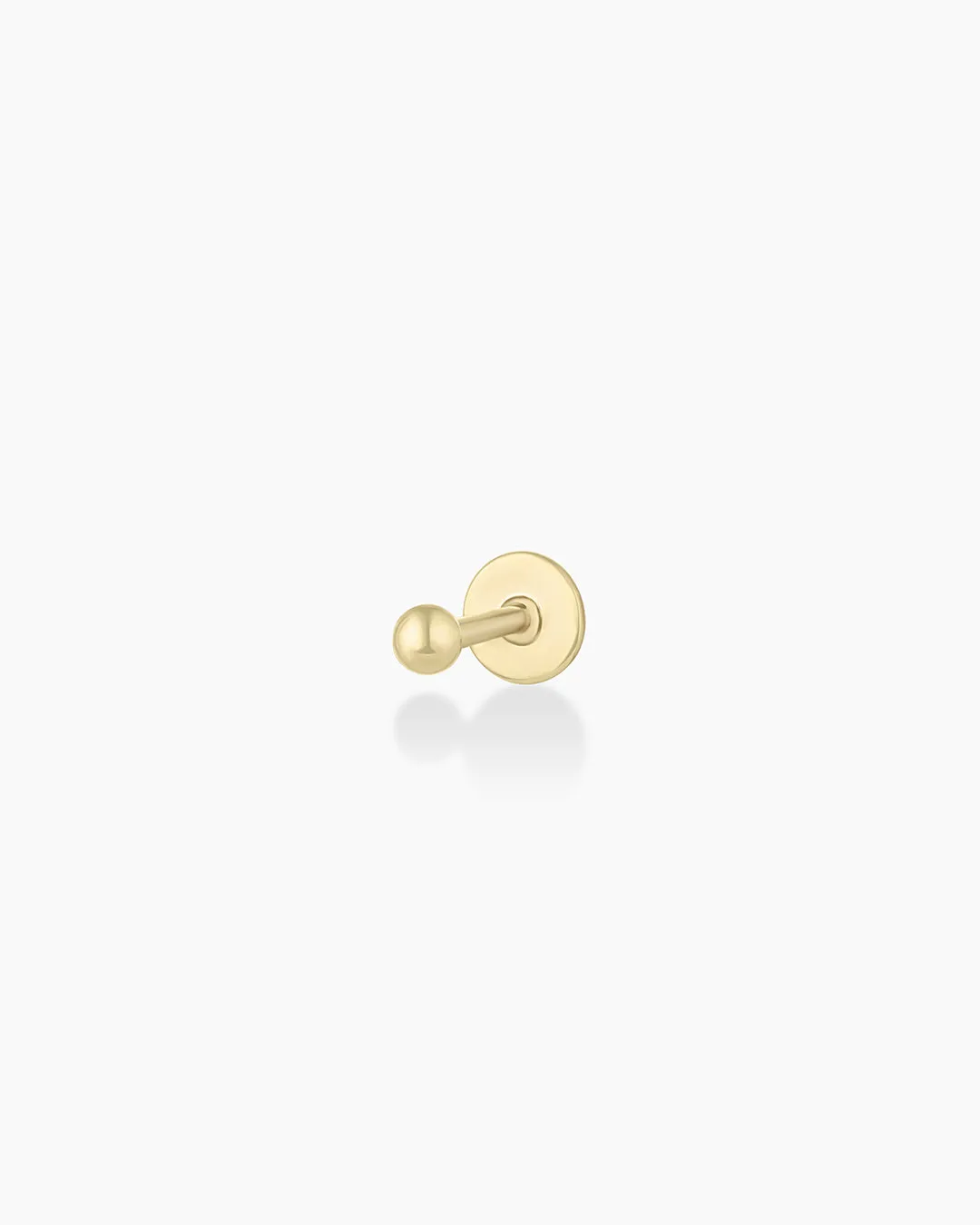 14k Gold Newport Flat Back Studs