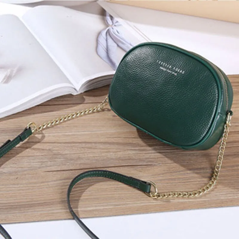 2021 Women Luxury Designer Pure Leather Small Bag