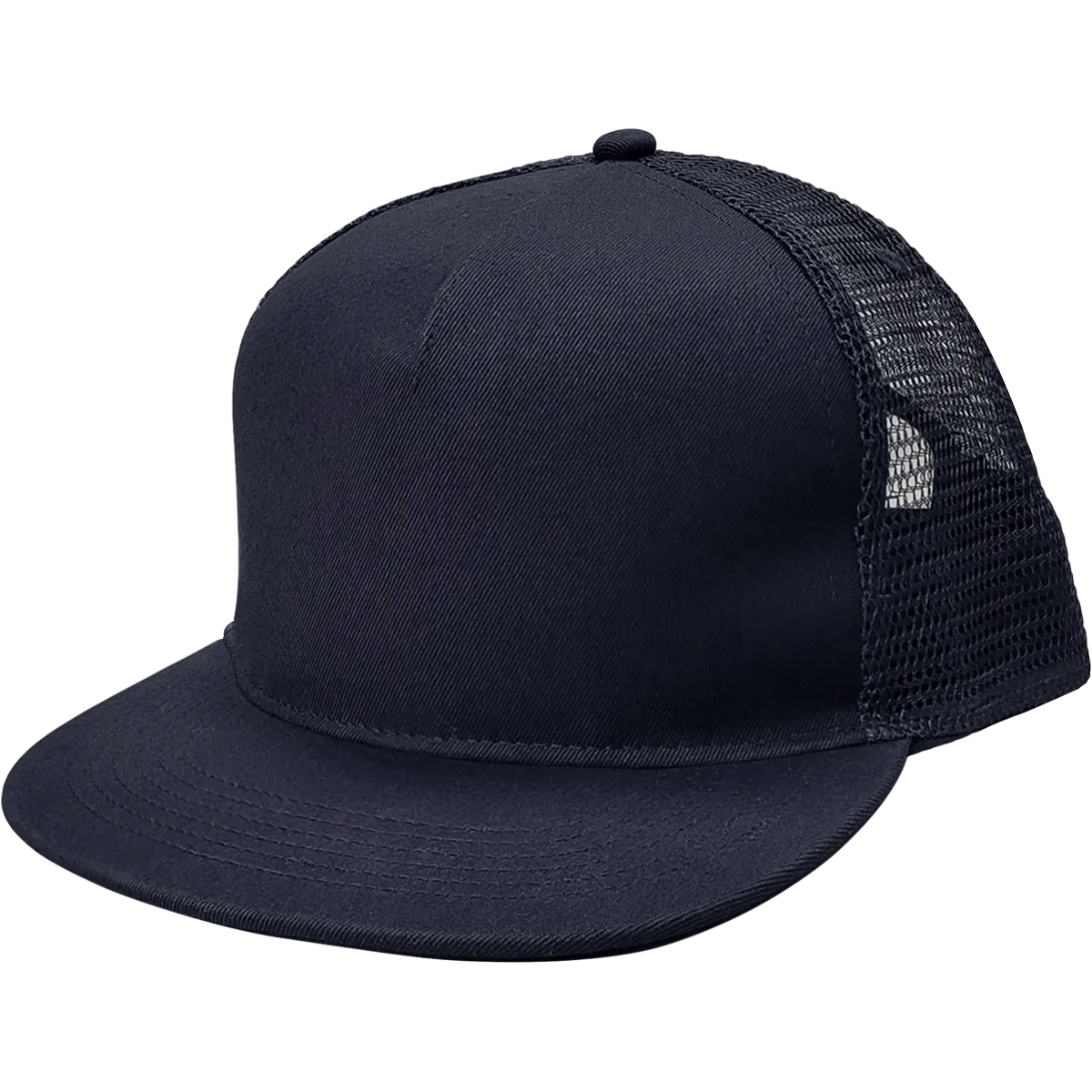 5 Panel Cotton Twill Mesh Snapback - 9255