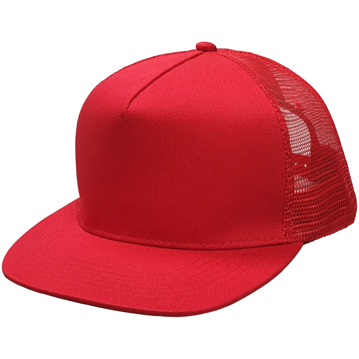 5 Panel Cotton Twill Mesh Snapback - 9255