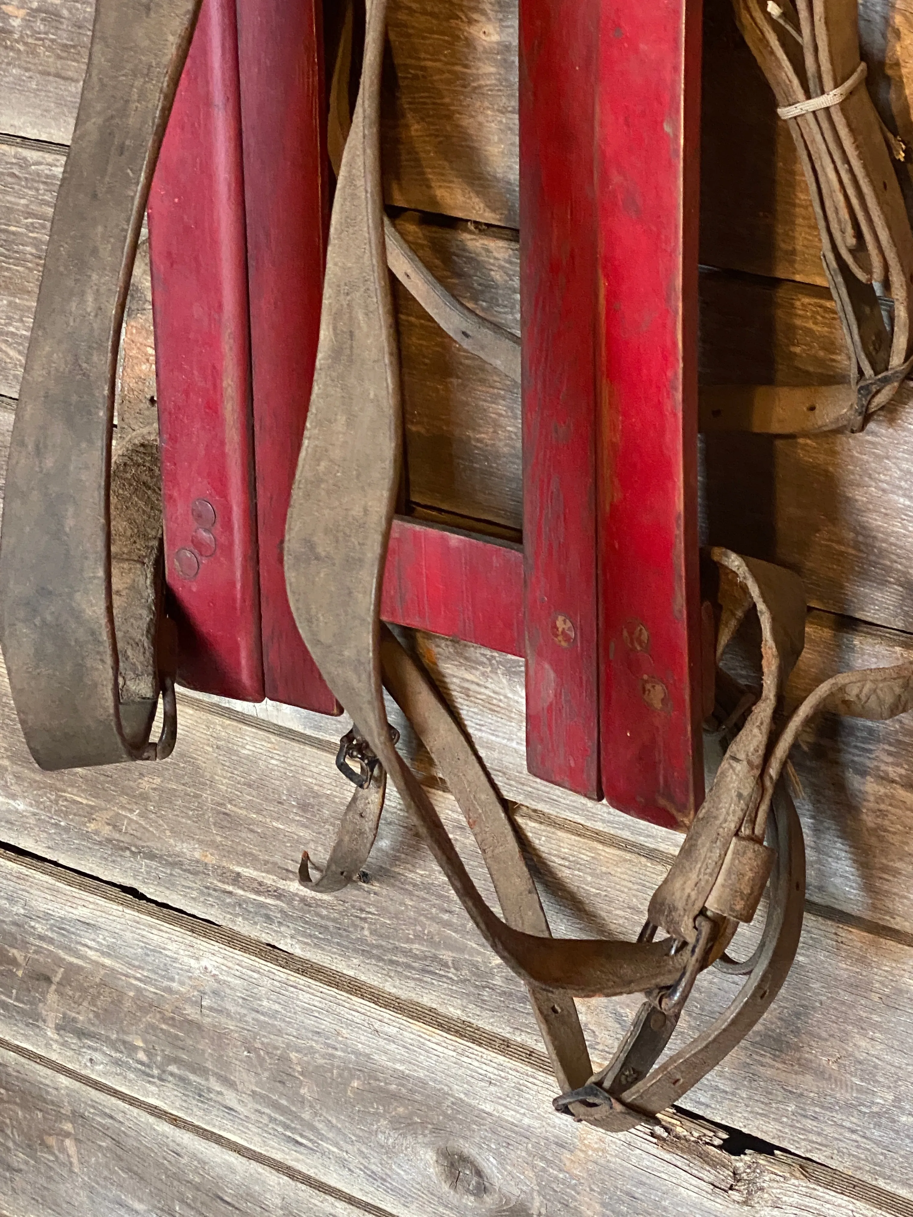 Antique Wooden Frame Backpack