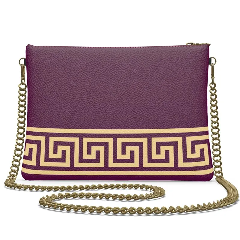 Asian Accents Crossbody Bag with Chain