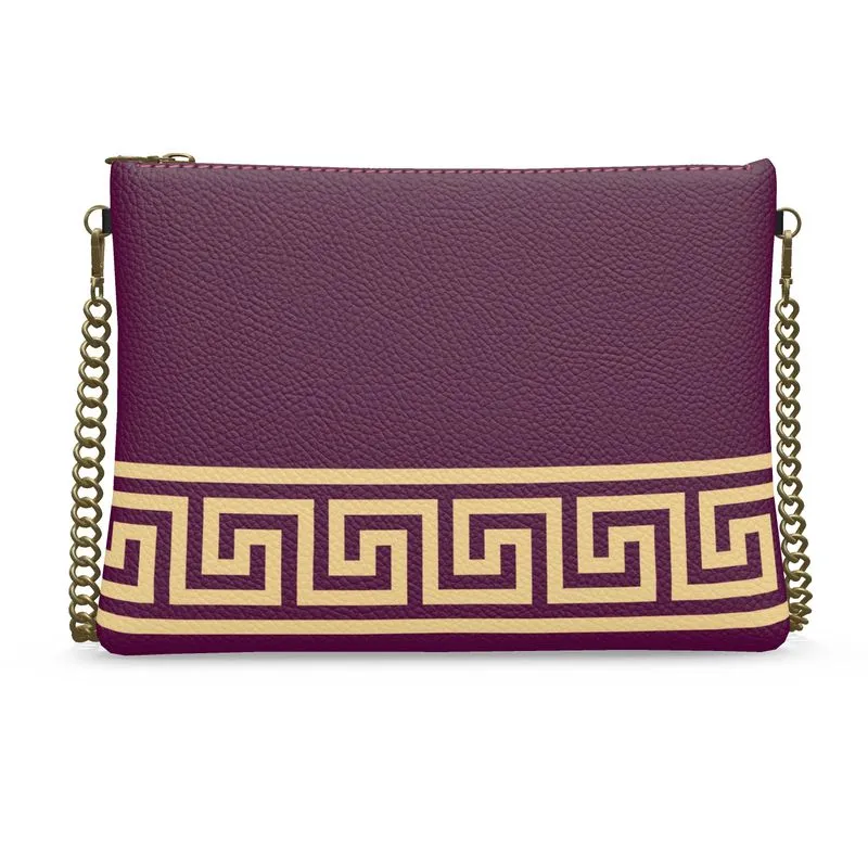 Asian Accents Crossbody Bag with Chain