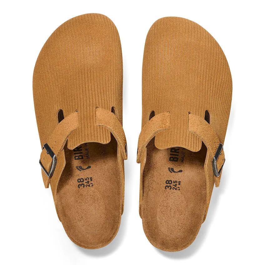 Birkenstock Boston Corduroy Cork Brown    