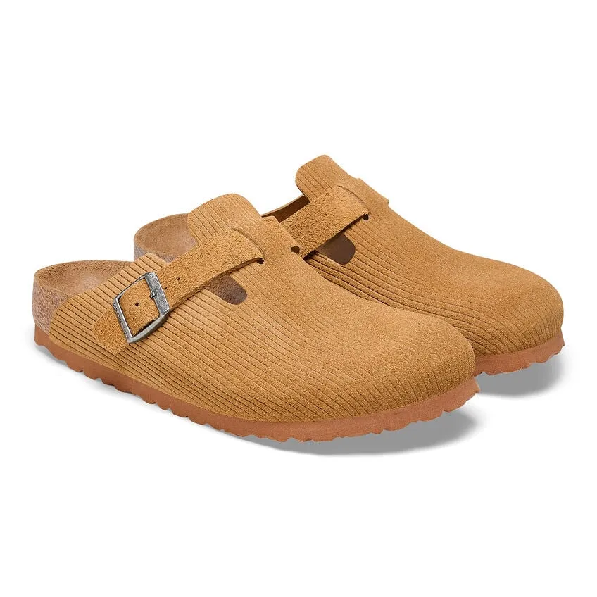 Birkenstock Boston Corduroy Cork Brown    