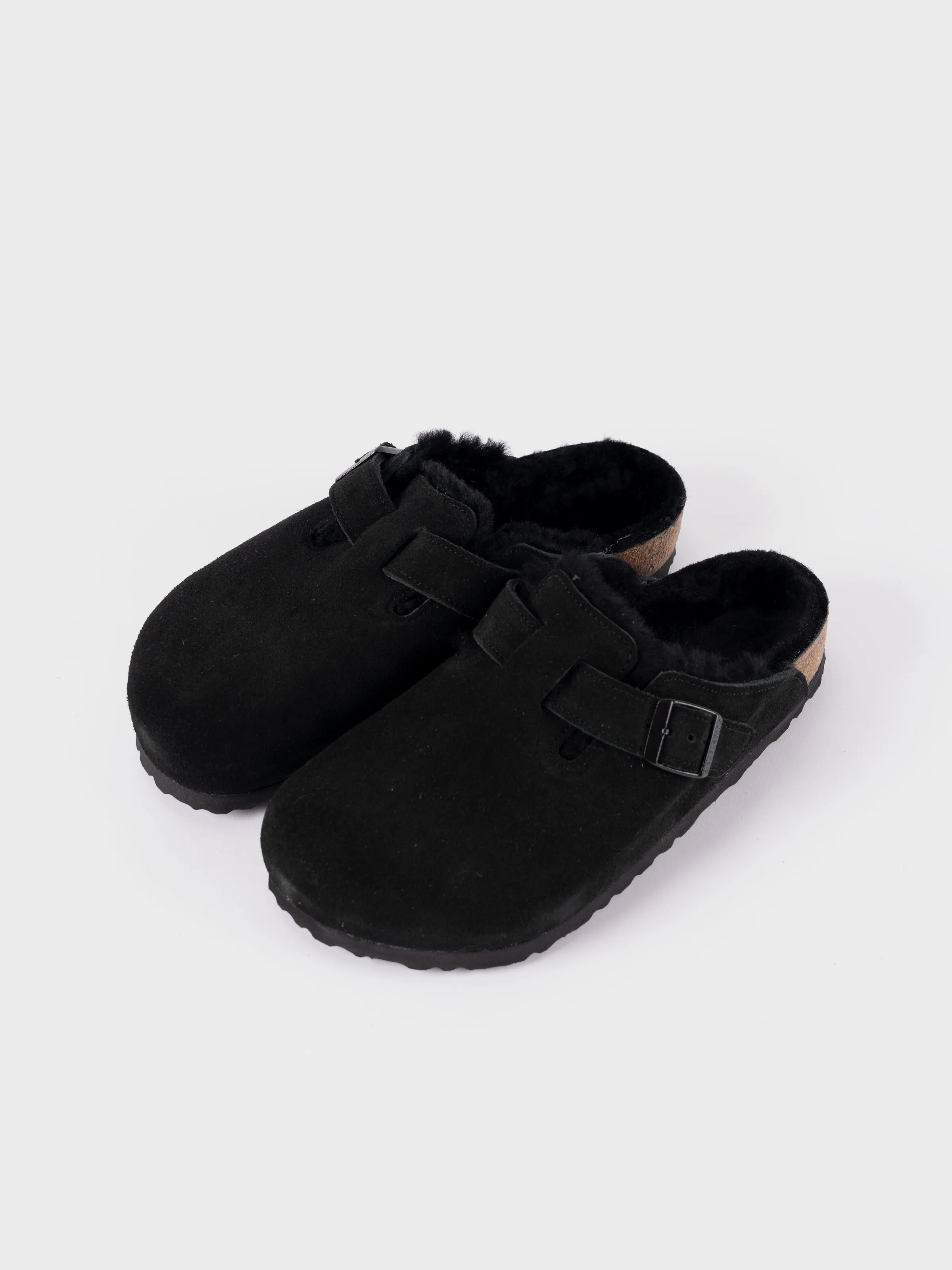 Birkenstock Boston Shearling - Black