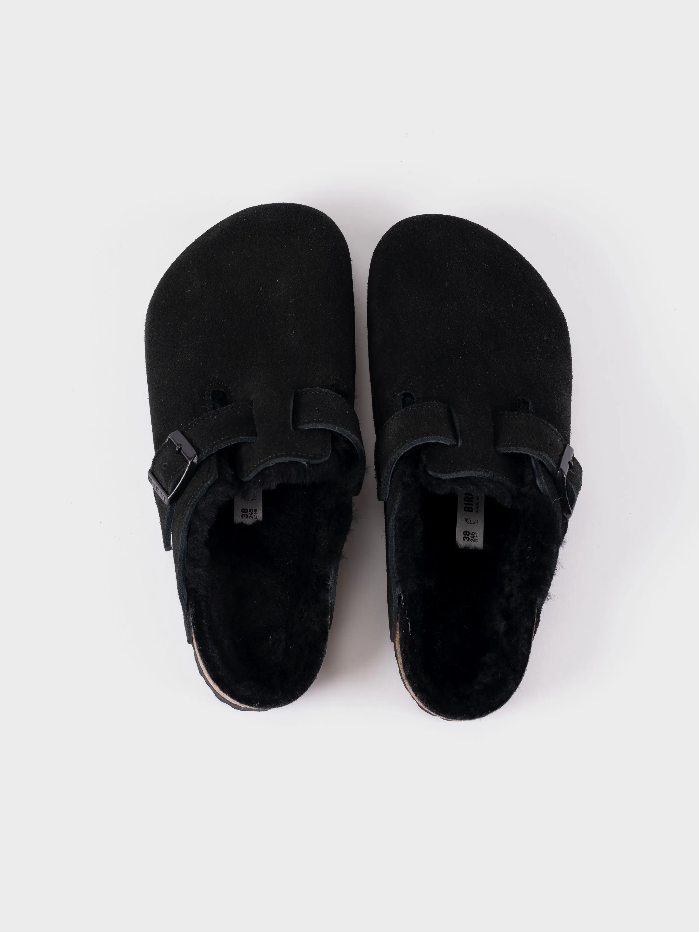 Birkenstock Boston Shearling - Black