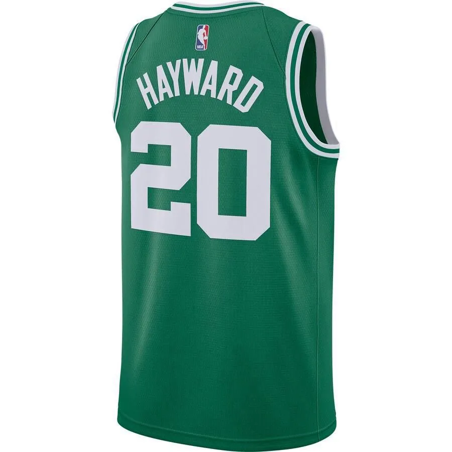 Boston Celtics Gordon Hayward Nike Swingman Icon Jersey Mens - Green | Ireland M7192S0