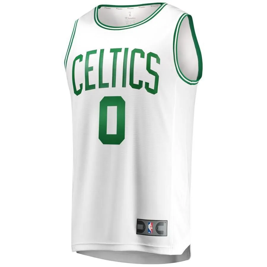 Boston Celtics Jayson Tatum Fanatics Branded Replica Away Fast Break Association Jersey Mens - White | Ireland Q0208E5