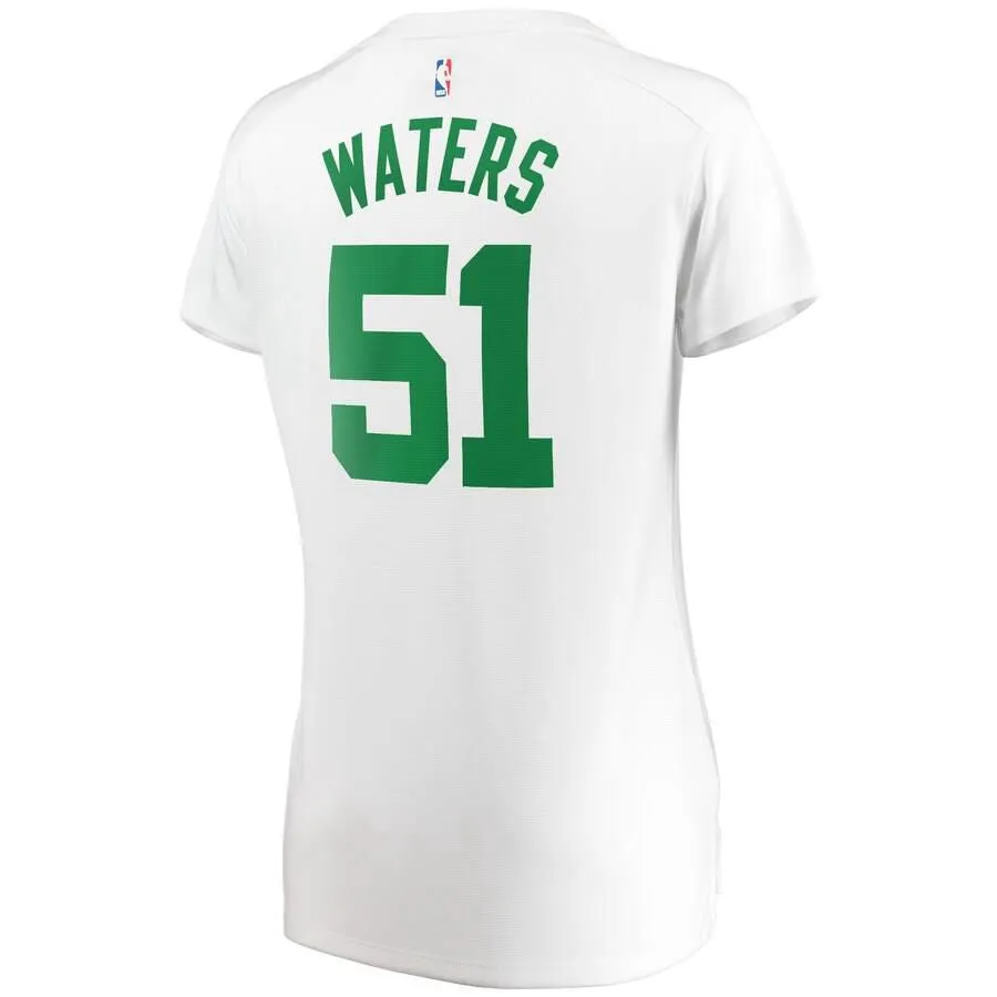 Boston Celtics Tremont Waters Fanatics Branded Replica Fast Break Player Association Jersey Womens - White | Ireland A5103Q0