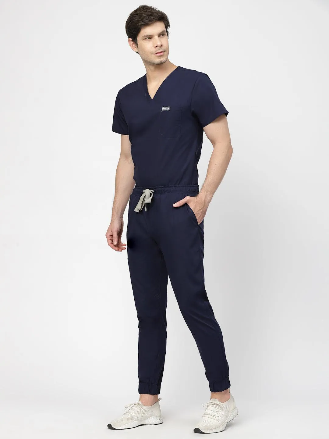 Classic Jogger Pant Scrub - (Navy Blue) (Men's)