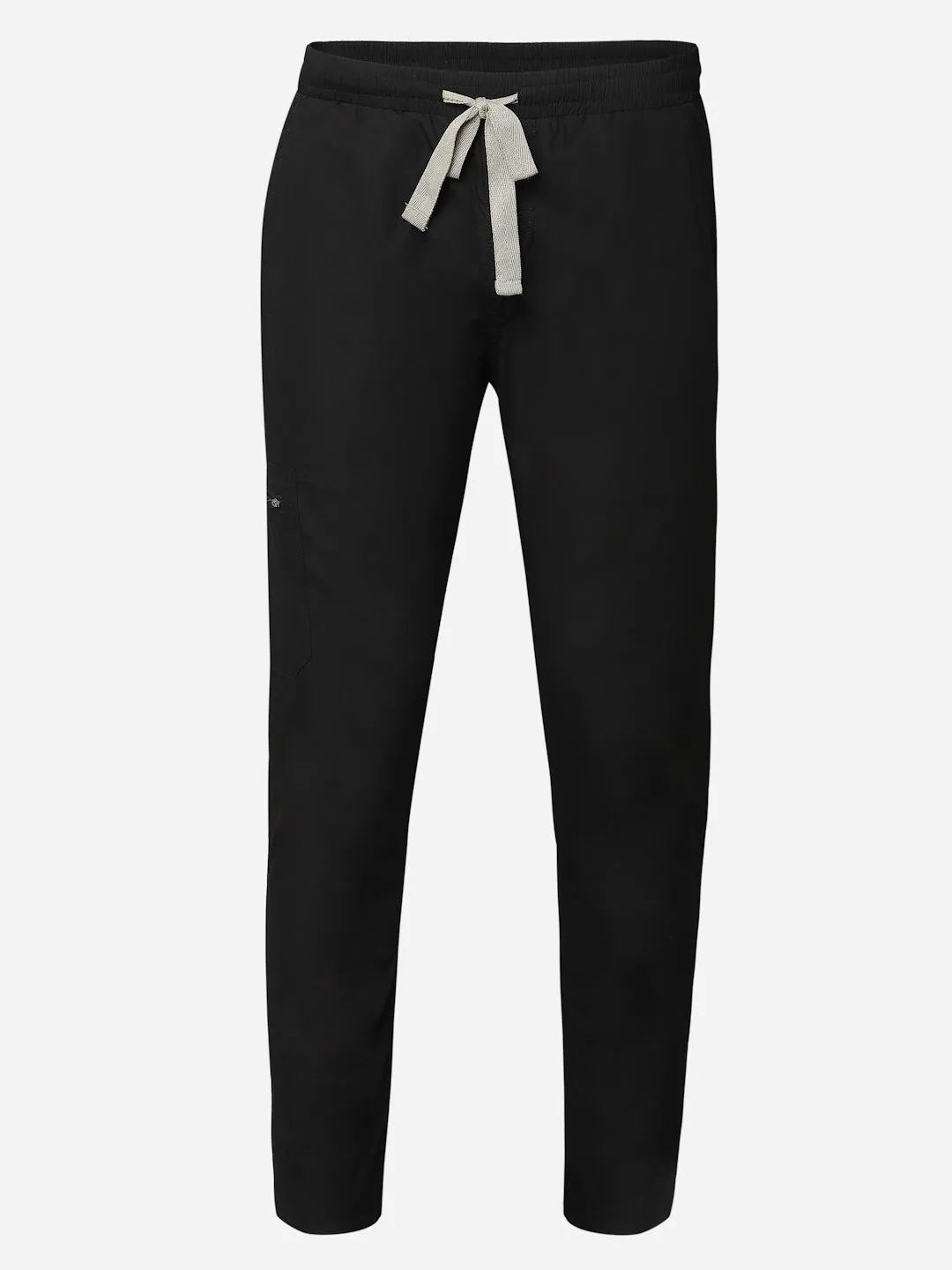 Classic Straight Pant Scrub - (Black) (Men's)