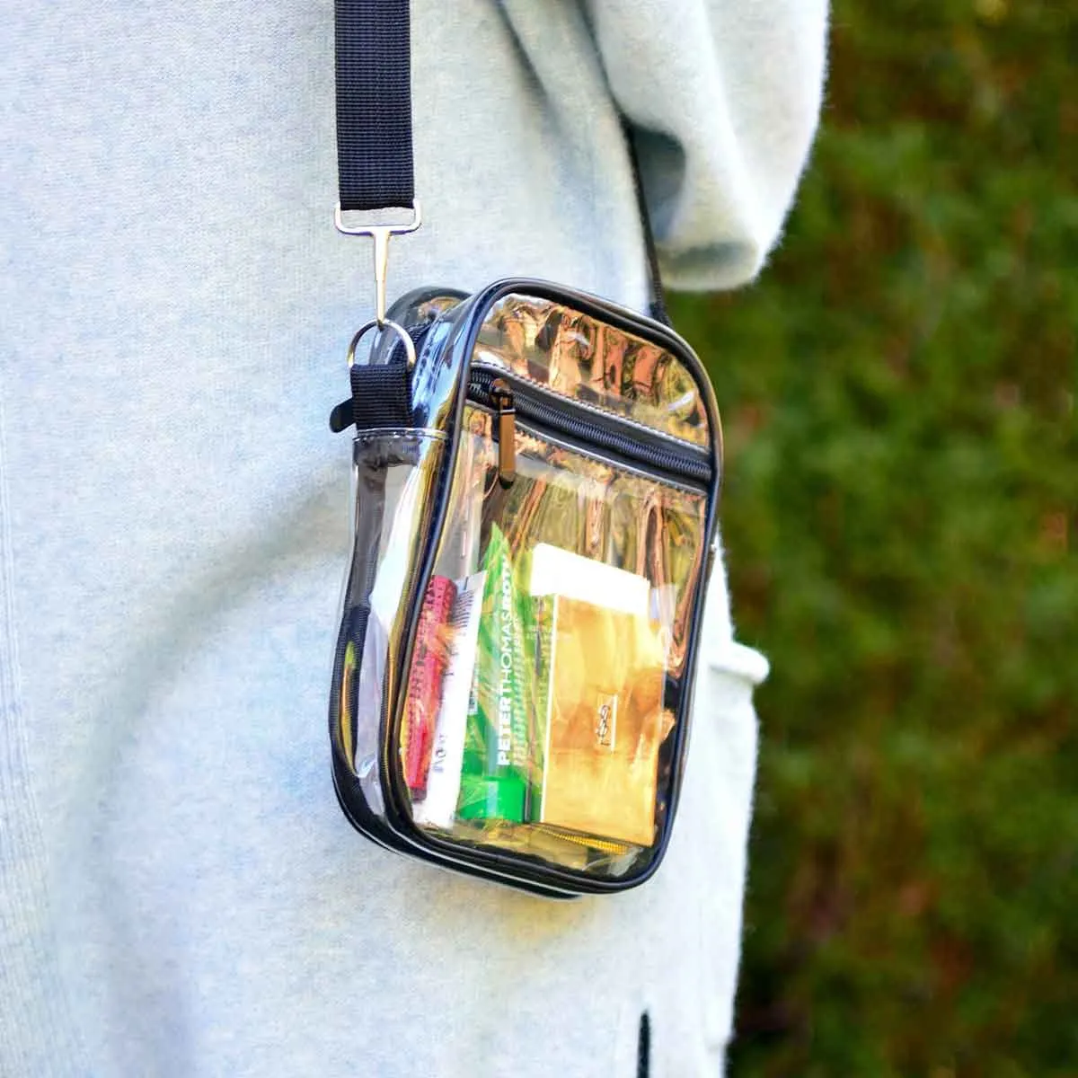 Clear Cross Body Stadium Bag