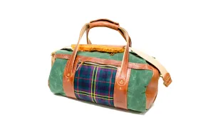 Club Duffel Bag- Kennedy Modern with Natural Leather