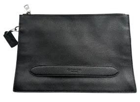 Coach Structured Pouch Clutch Style Handbag