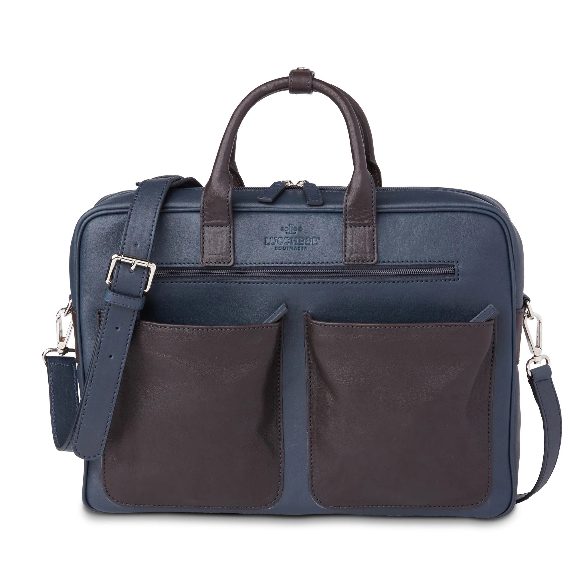 Cosimo Briefcase :: Navy