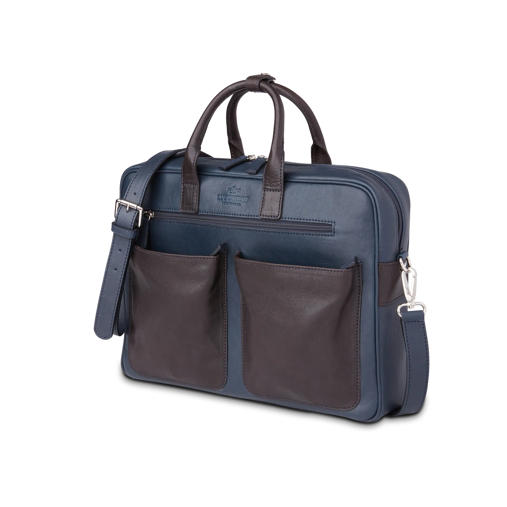 Cosimo Briefcase :: Navy