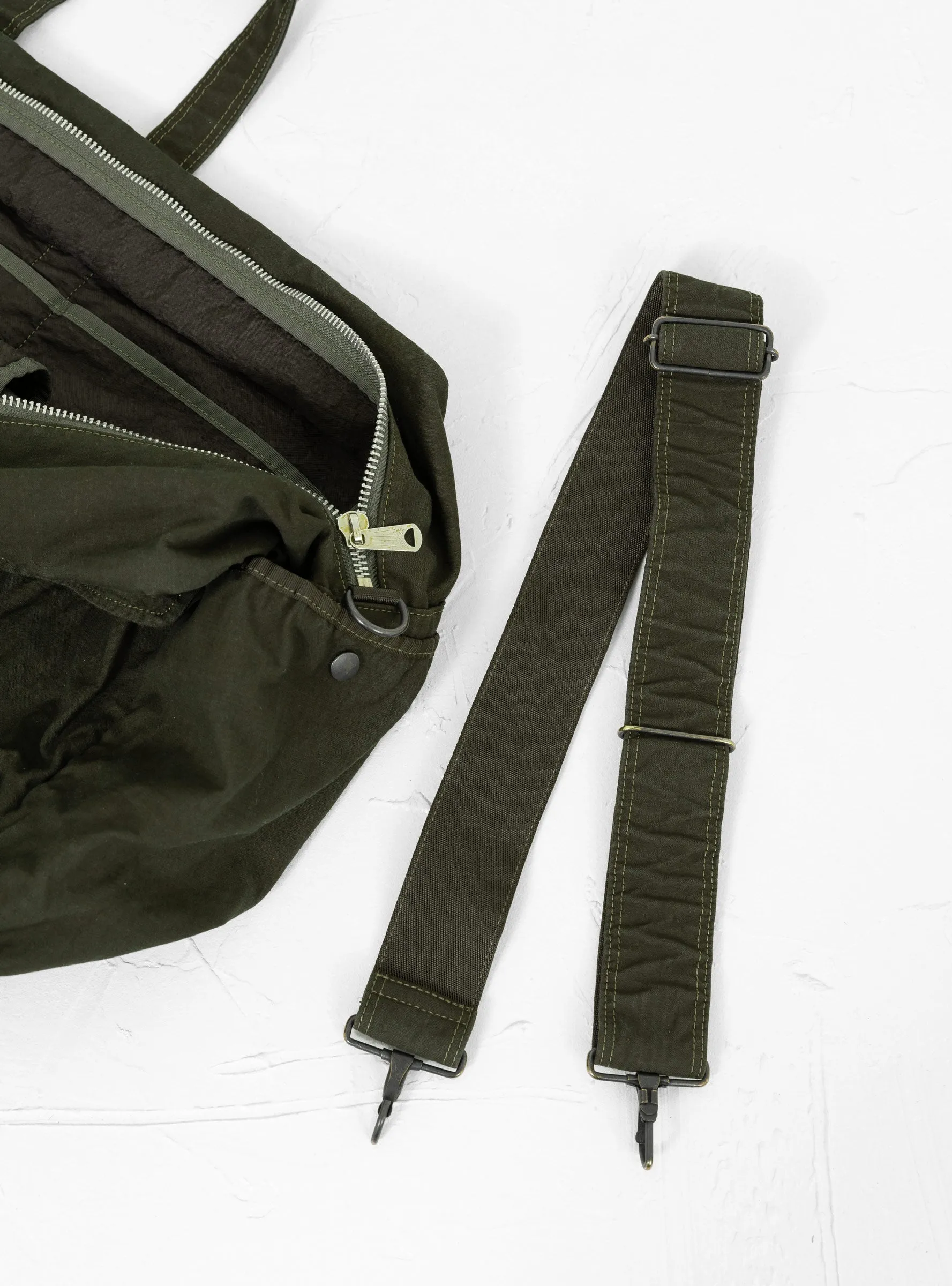 Crag 2Way Boston Bag (L) Khaki