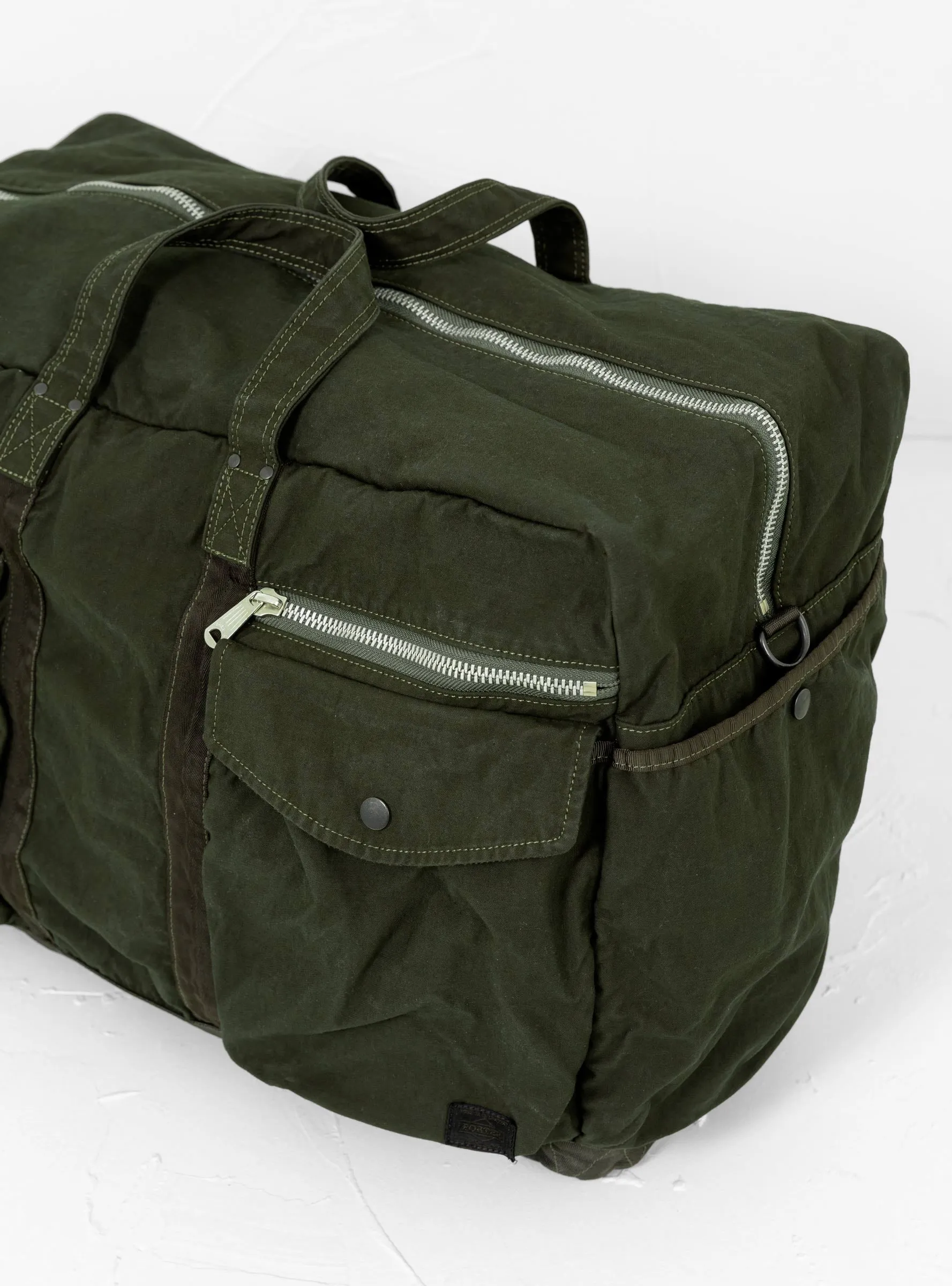 Crag 2Way Boston Bag (L) Khaki