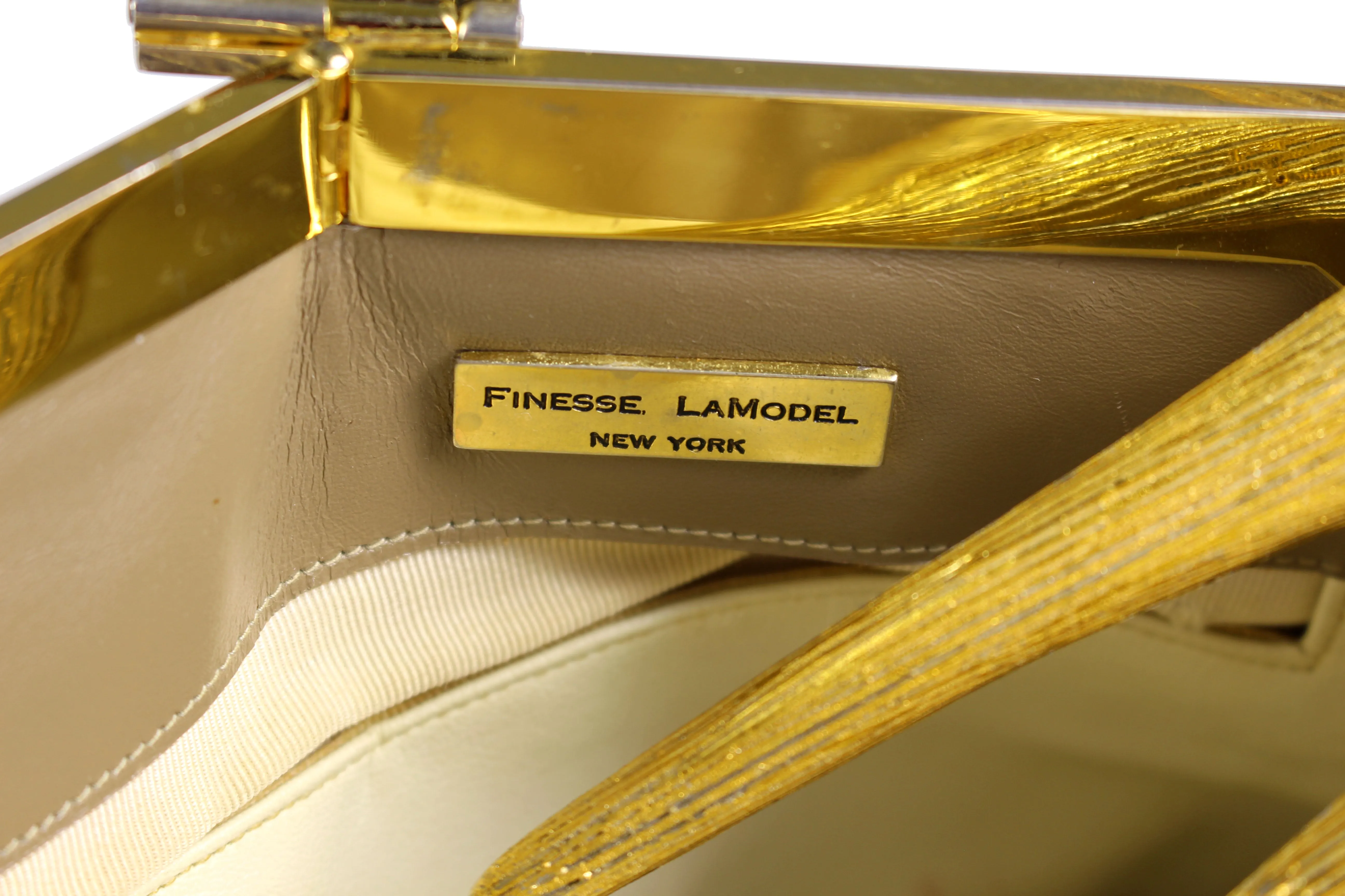 FINESSE La MODEL python snake handbag