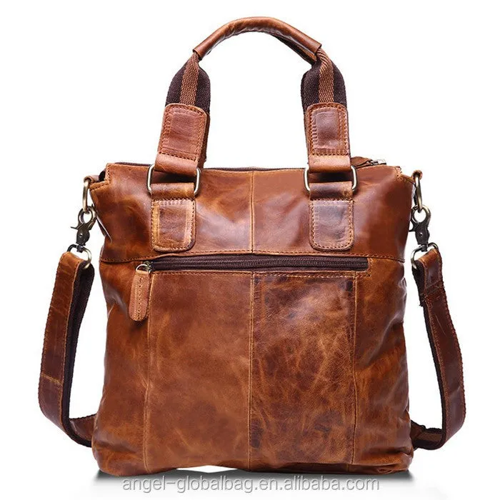 Genuine leather shoulder bag n23