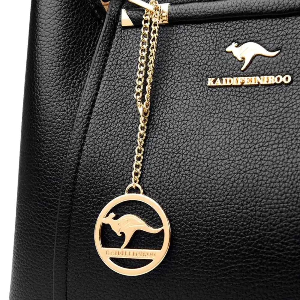 ’Glamourous Women’s Classic Leather Bag - Elevate Your Style’