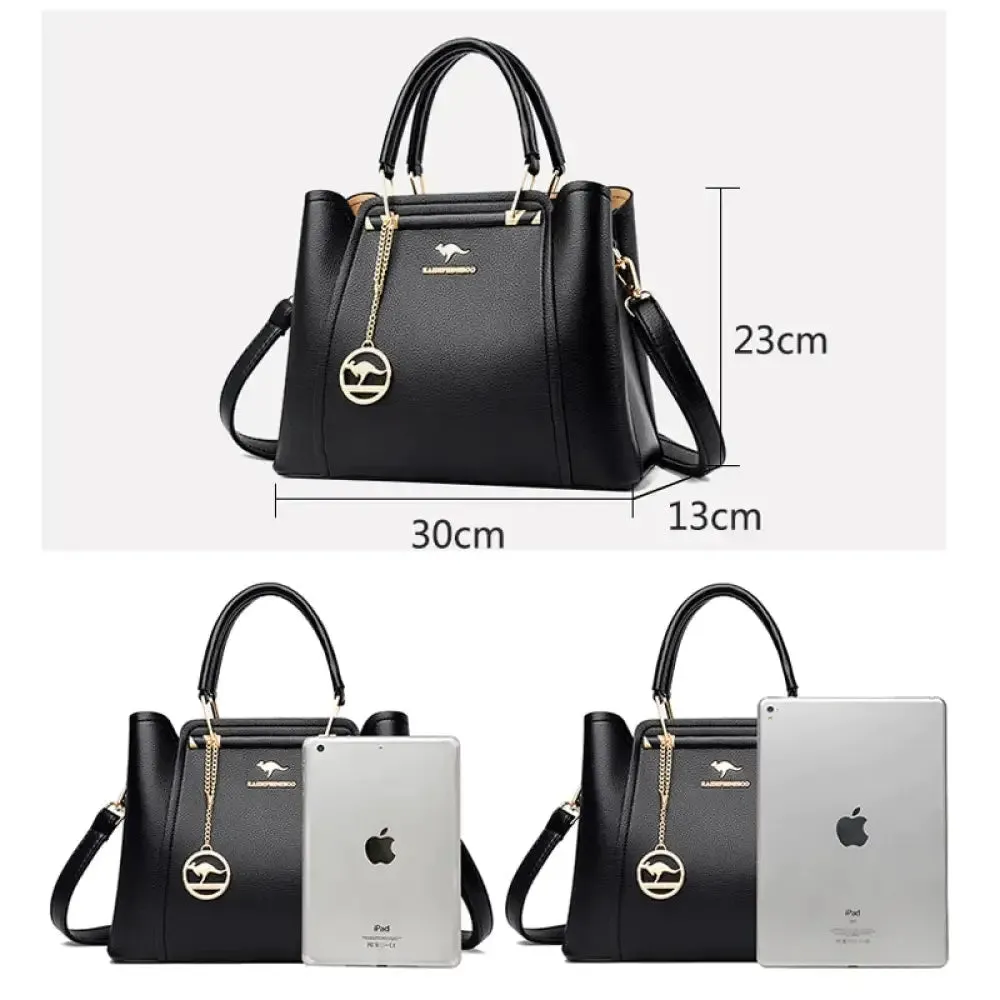 ’Glamourous Women’s Classic Leather Bag - Elevate Your Style’