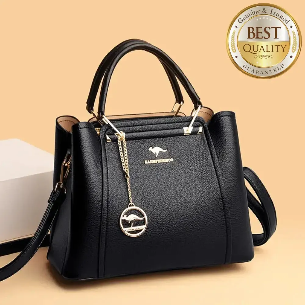 ’Glamourous Women’s Classic Leather Bag - Elevate Your Style’