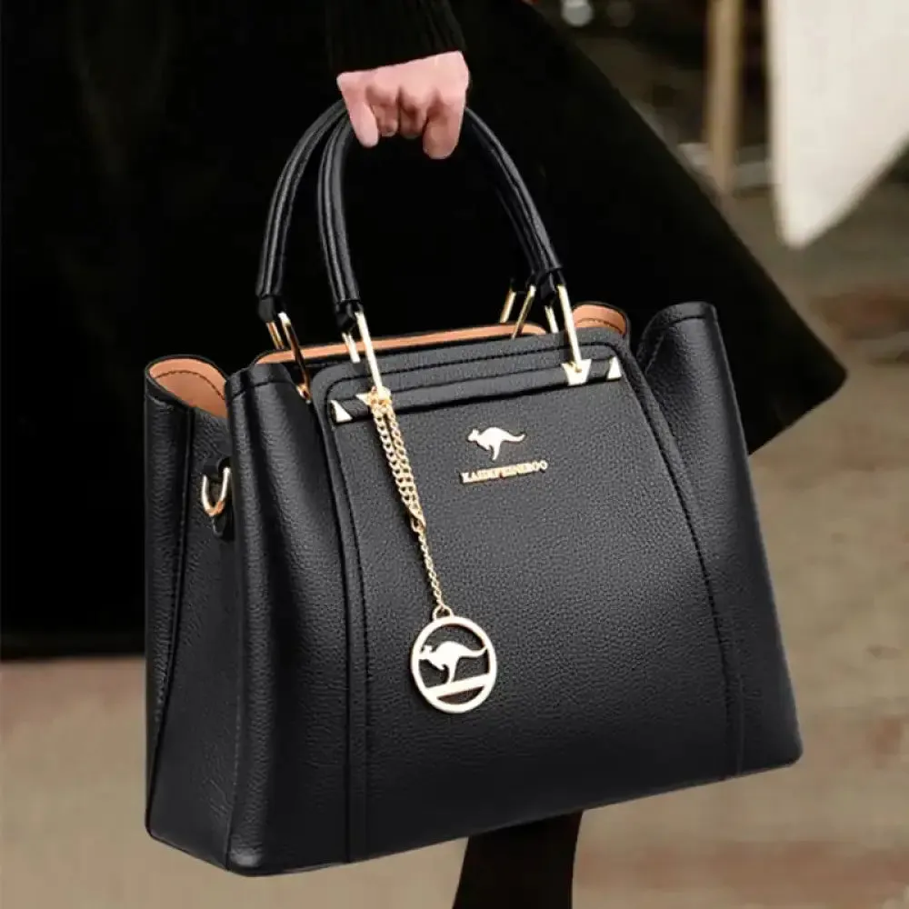 ’Glamourous Women’s Classic Leather Bag - Elevate Your Style’