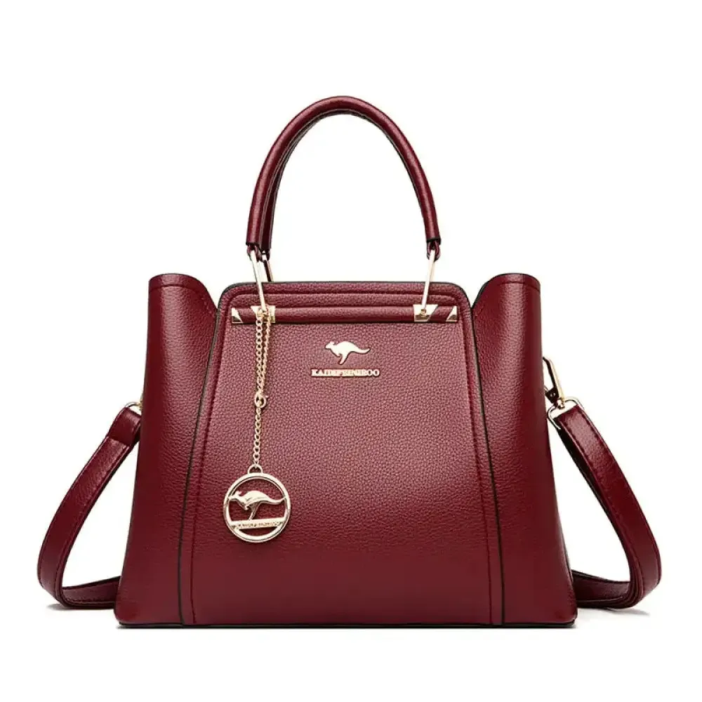 ’Glamourous Women’s Classic Leather Bag - Elevate Your Style’