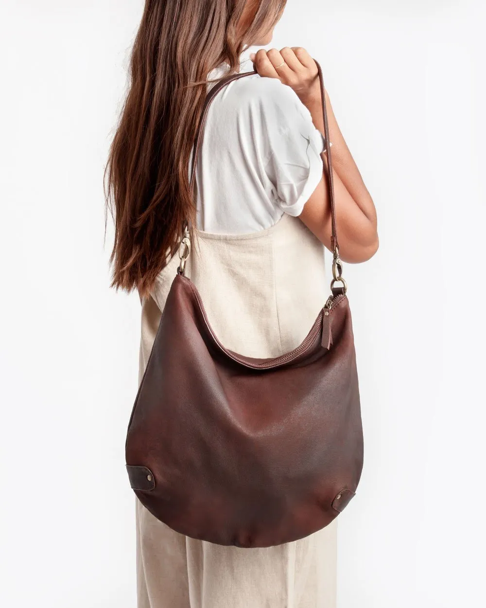 Hobo Sling Bag - Brown