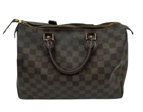 Louis Vuitton Speedy Damier Ebene Handbag