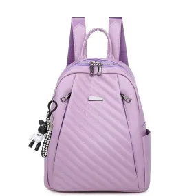 Luxury Designer Multifunction Soft PU Leather School Bag and Travel Bag