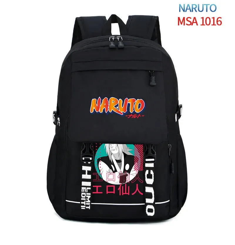 Mochila Naruto Backpack Book Bag Large Capacity