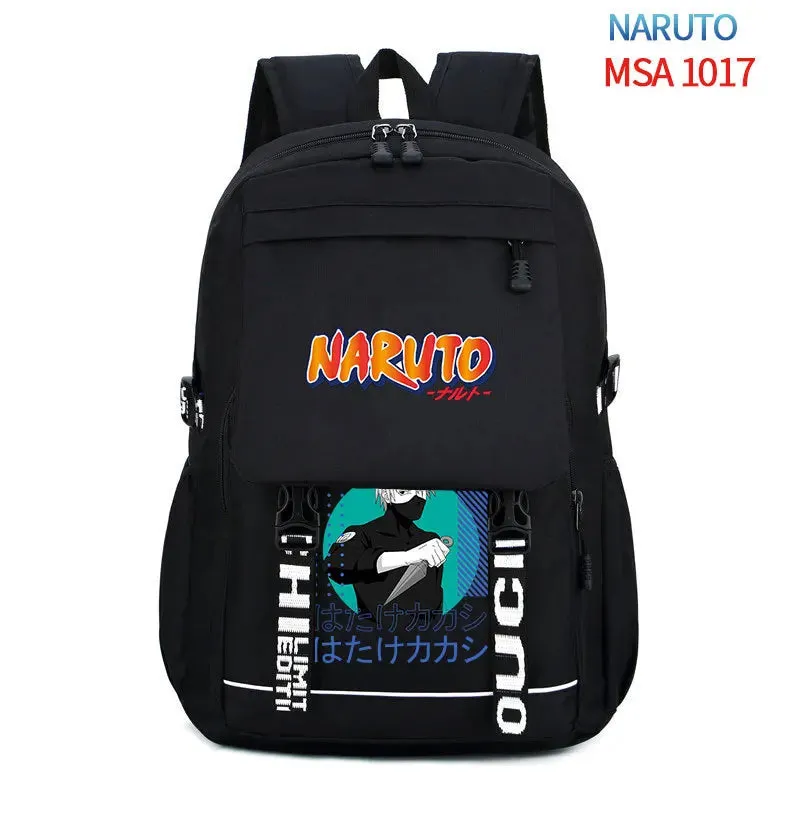 Mochila Naruto Backpack Book Bag Large Capacity