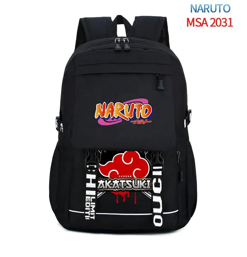 Mochila Naruto Backpack Book Bag Large Capacity