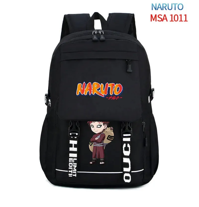 Mochila Naruto Backpack Book Bag Large Capacity