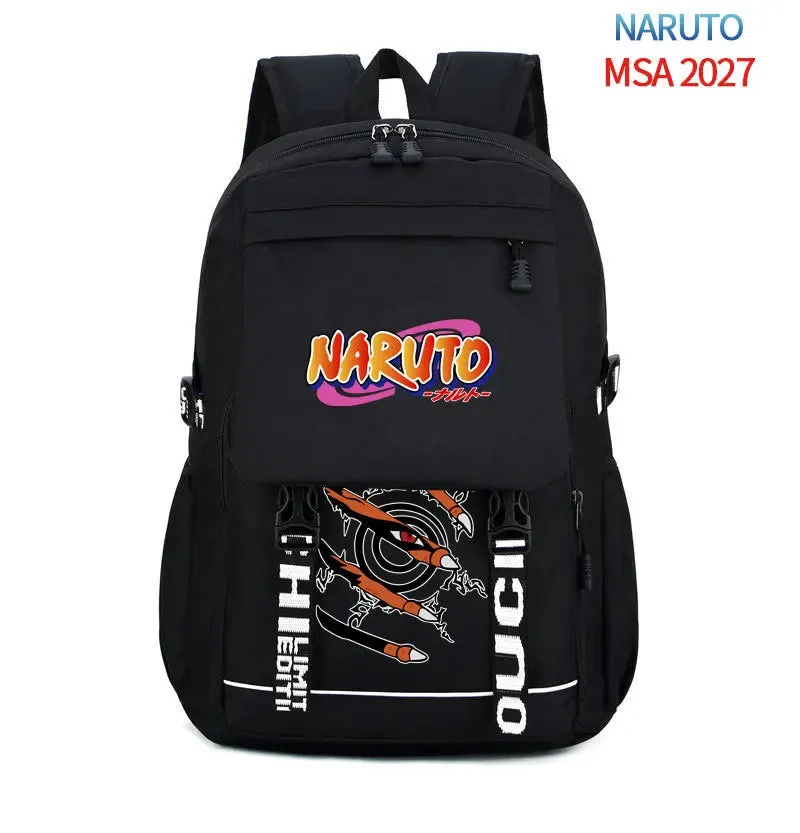 Mochila Naruto Backpack Book Bag Large Capacity