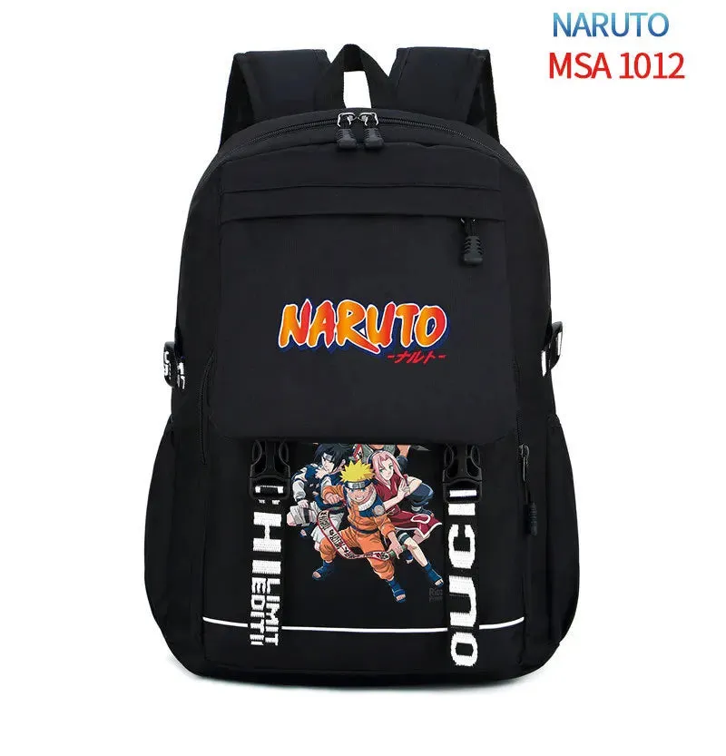 Mochila Naruto Backpack Book Bag Large Capacity