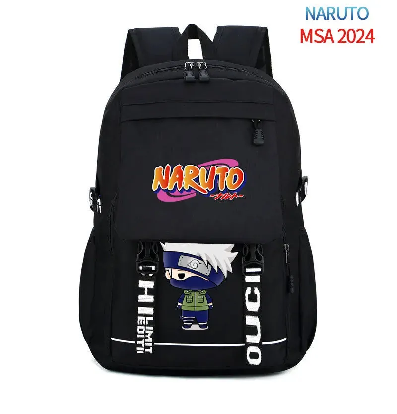 Mochila Naruto Backpack Book Bag Large Capacity