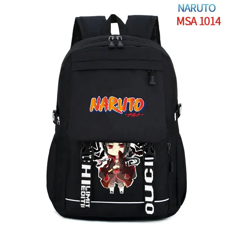 Mochila Naruto Backpack Book Bag Large Capacity