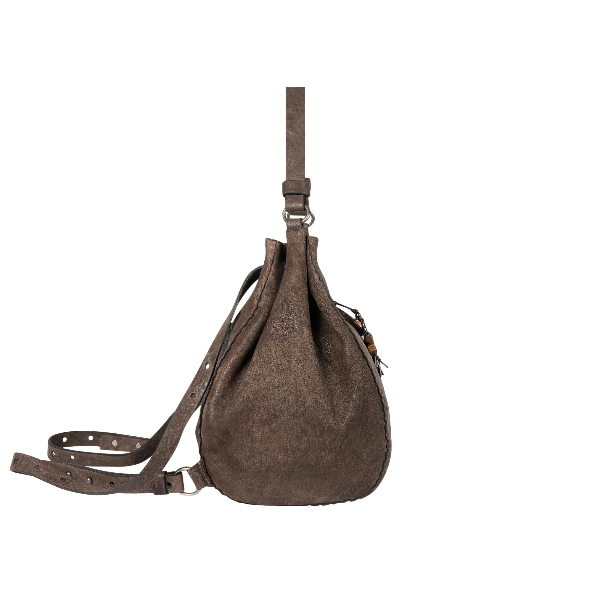 New Ampolla Backpack M Grattato Dark Brown