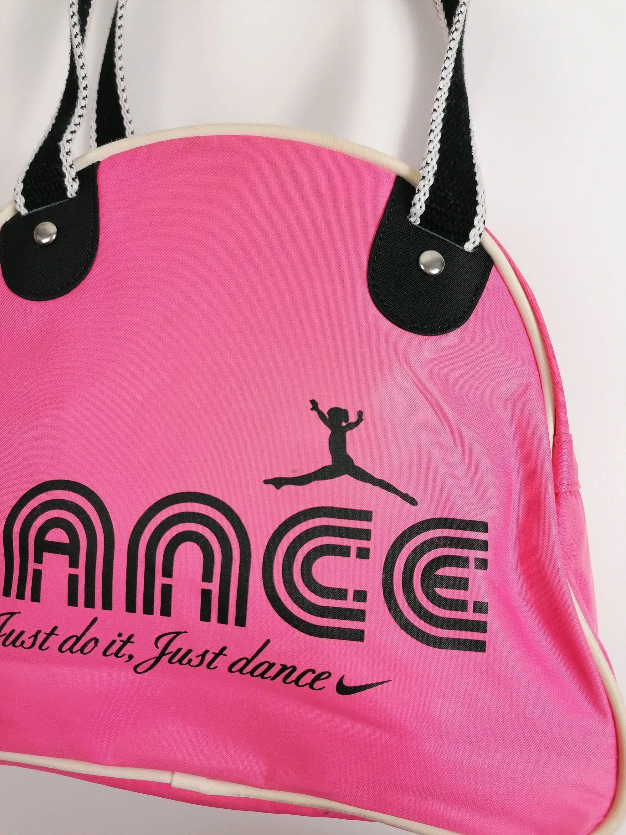 NIKE Vintage 90's Y2K Just Dance Small Pink Bag