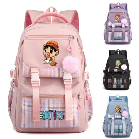 One Piece Anime School Bag