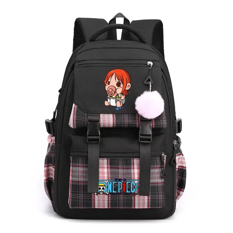 One Piece Anime School Bag