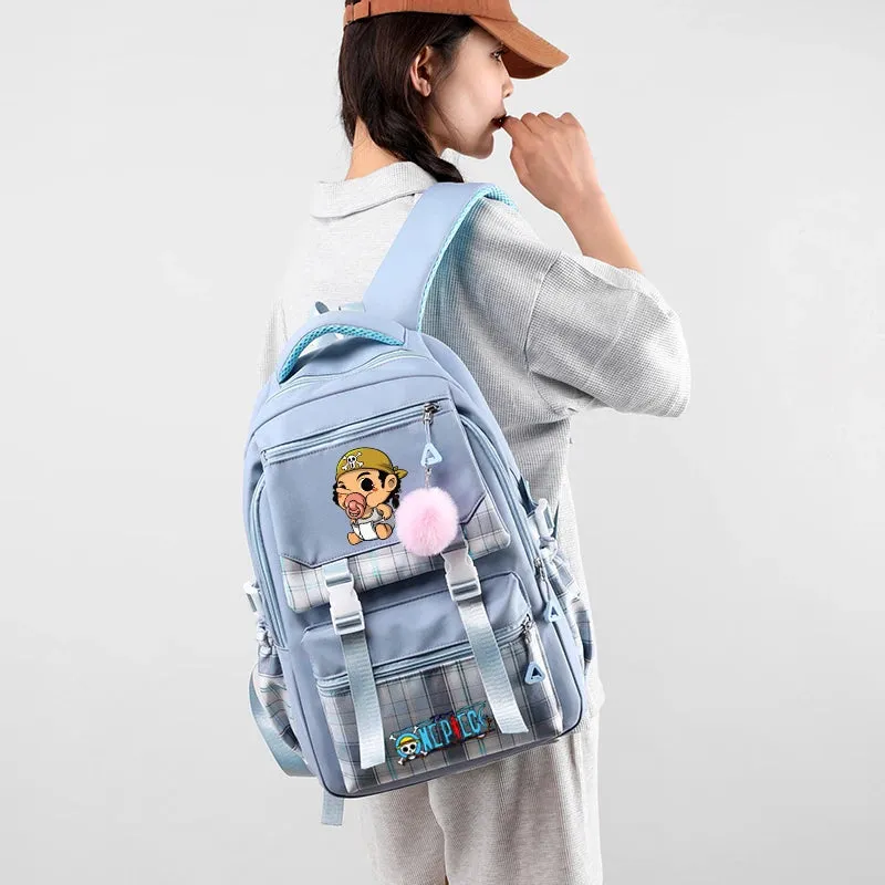 One Piece Anime School Bag