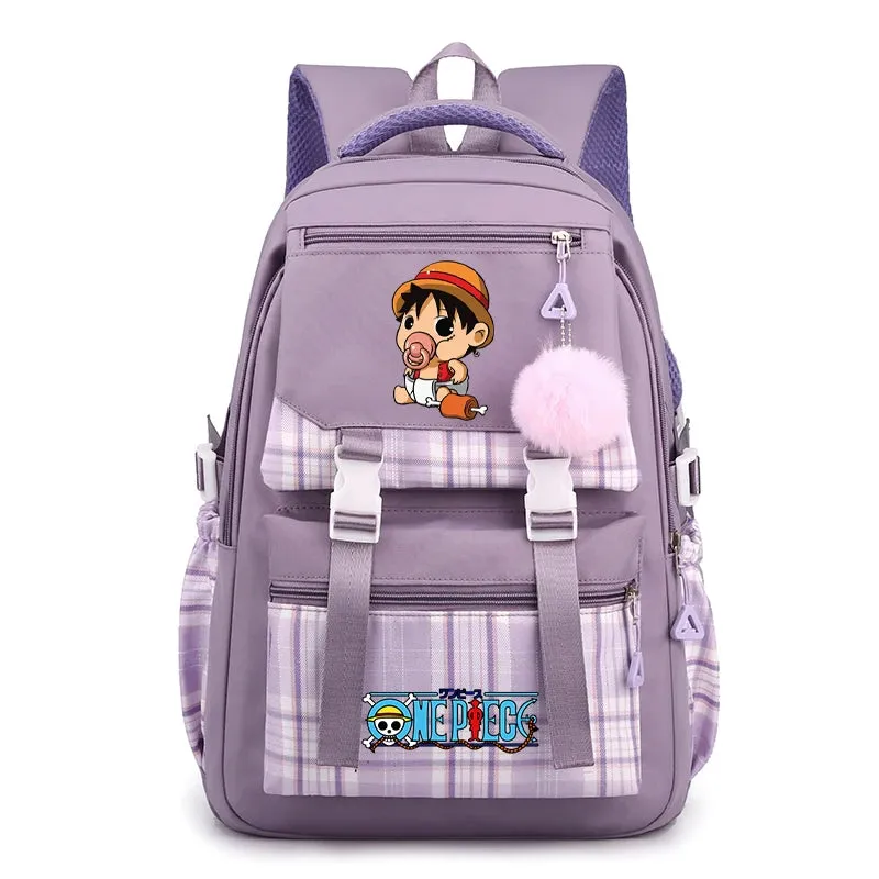 One Piece Anime School Bag