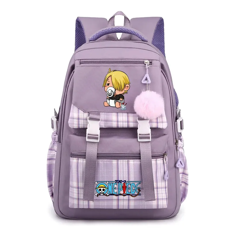 One Piece Anime School Bag