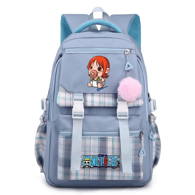 One Piece Anime School Bag